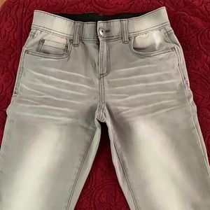 Gray jeans
